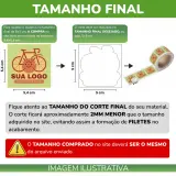 Adesivo BOPP Transparente em Bobina Laminado 2