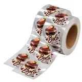 Adesivo BOPP Transparente em Bobina Laminado 1