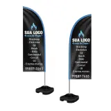 Windbanner Faca 2,5m Kit Completo 1