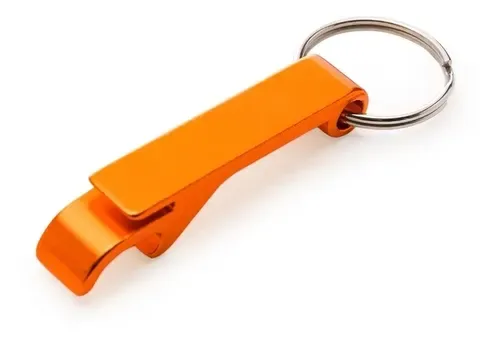 Chaveiro Abridor Laranja Personalizado à Laser