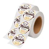 Adesivo BOPP Branco em Bobina Laminado 1